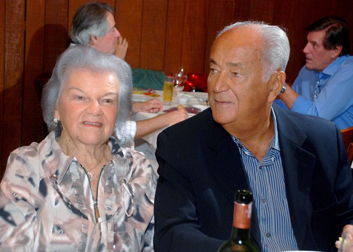 Maria Matilde é a aniversariante de hoje, na foto ela está com o esposo Alexandre Cunha Guedes