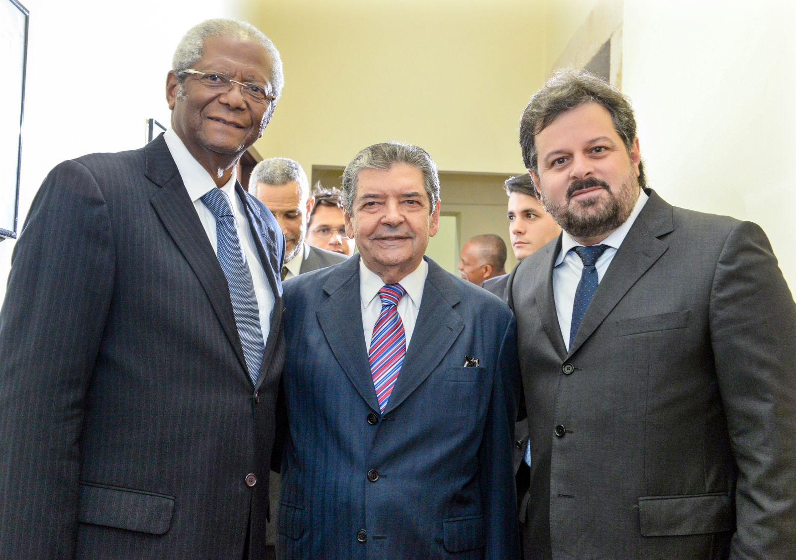 Edvaldo Brito, Antonio Nogueira Reis e César Faria, professores advocatícios destaque 2016