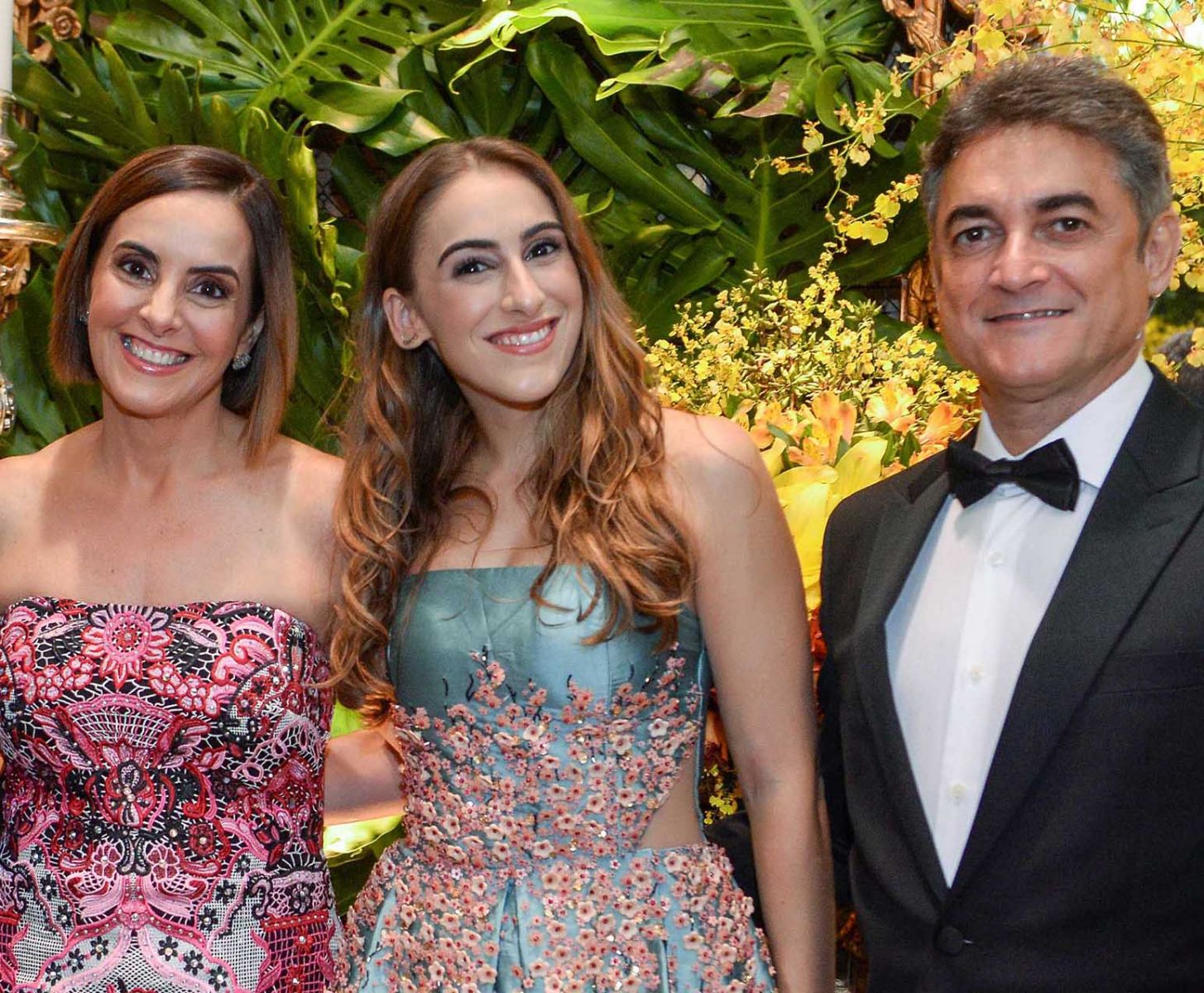 Clarissa Mathias a very special oncologista com o esposo Cezar  Garcia Machado e a filha Maria Cecília Mathias Machado