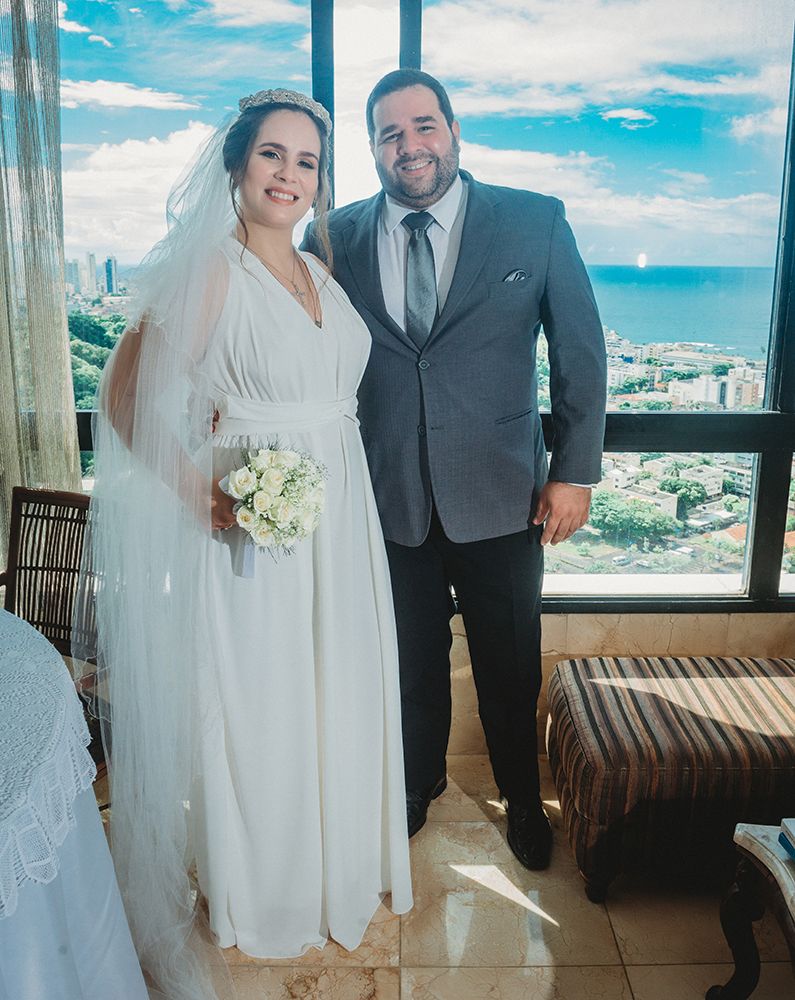 Casamento de Yasmin Guanaes Silva de Carvalho e Nadson Costa de Carvalho, dia dezenove de março.